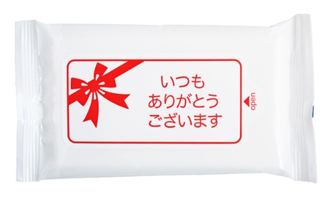 サンキューウェットティッシュ10枚